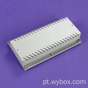 China fornecedor pequeno caixa de distribuição de trilho din de plástico ABS e gabinete elétrico de alta qualidade PLC diy case trilho de caixa din